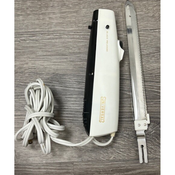 Electric Knife Slice Carve Stainless Steel + Case Universal Vintage Made in USA - Picture 4 of 15